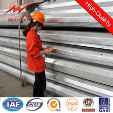 Galvanized 20m Electric Steel Power Pole